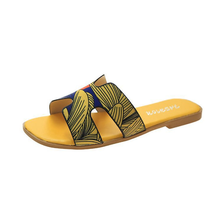 Dame Mode Strand sandaler med farverigt indre futter og behagelig sål design Stilla