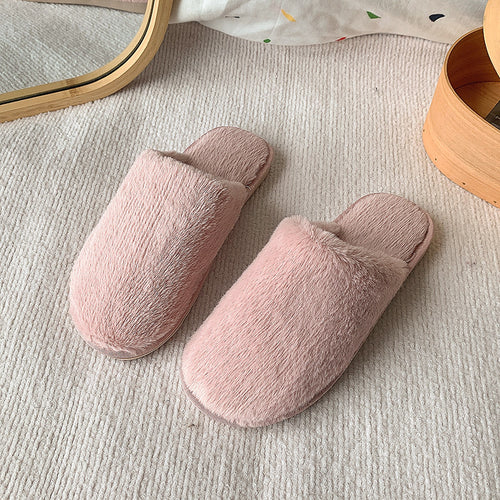 Dame fluffy pantofler med hyggeligt indvendigt for og skridsikker sål Stilla