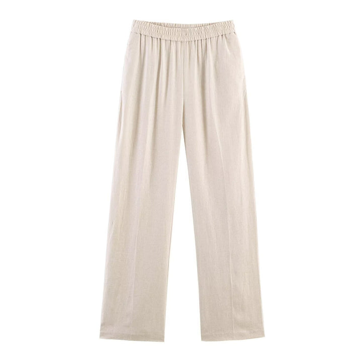 Dame elegant løs Culotte med elastisk talje Skovae