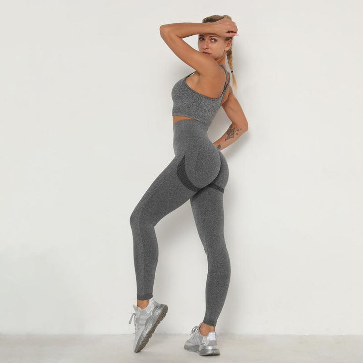Dame Højhalsede Sportleggings med kompressivt design og åndbare egenskaber Stilla