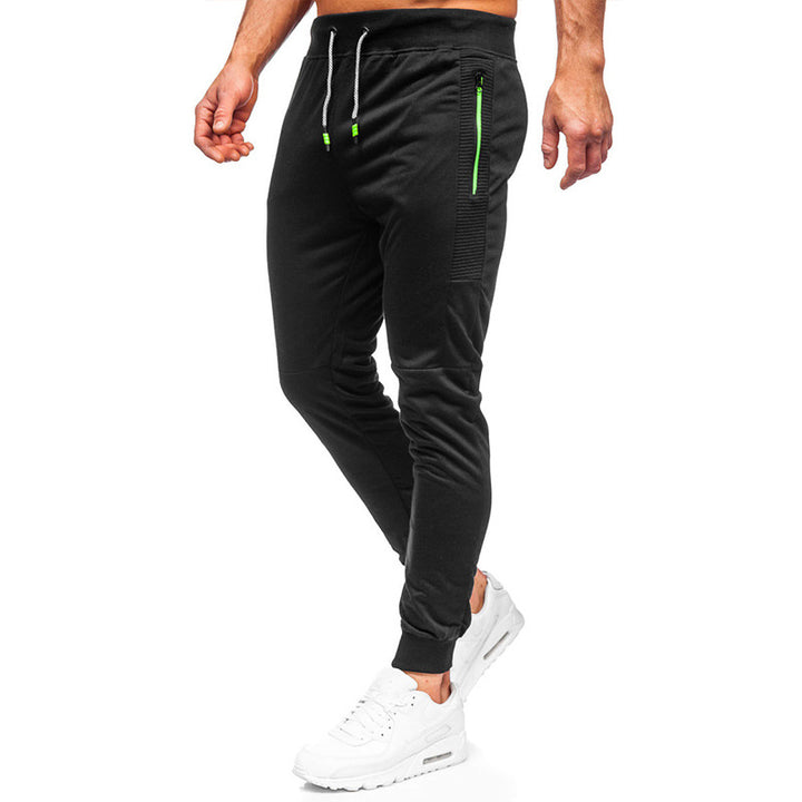Herre joggingbukser med praktisk elastisk talje og stilfulde kontrastdetaljer Stilla