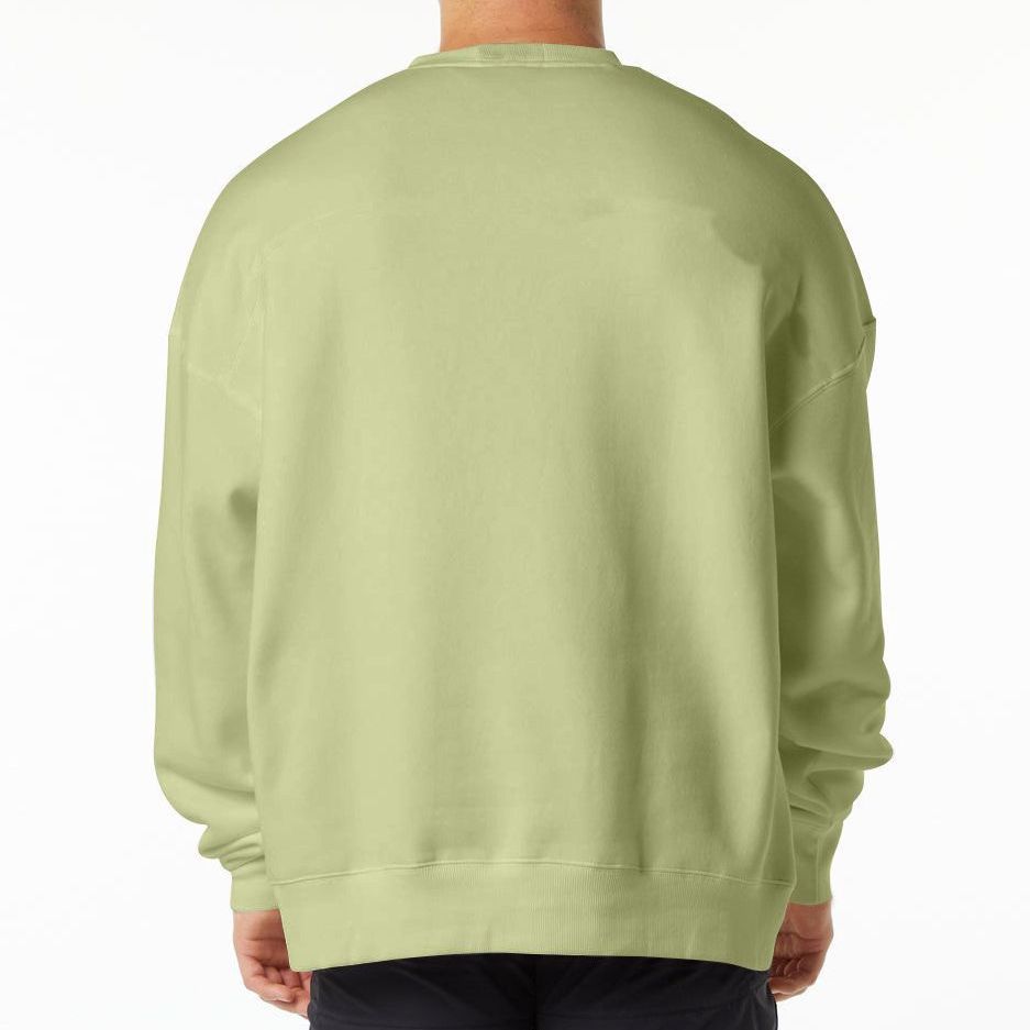 Herrer Oversized Sweatshirt med afslappet snit og robust indvendigt foder Stilla