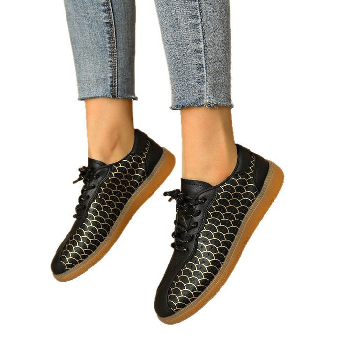 Dame Sneakers med åndbart overmateriale og skridsikker gummisål Stilla