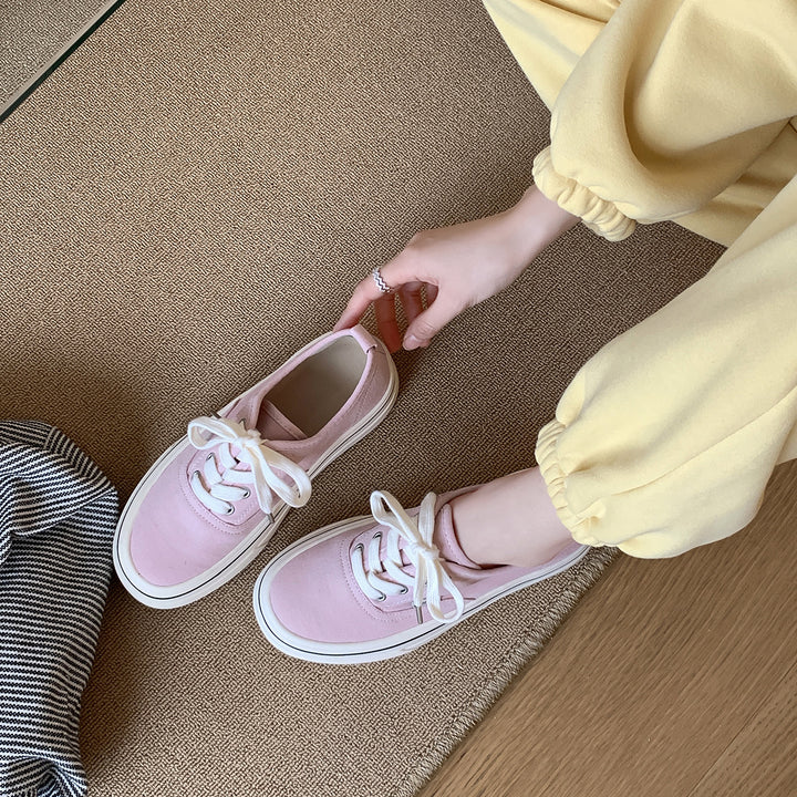 Kvinder Fritids Snøreplade Sneakers Stilla