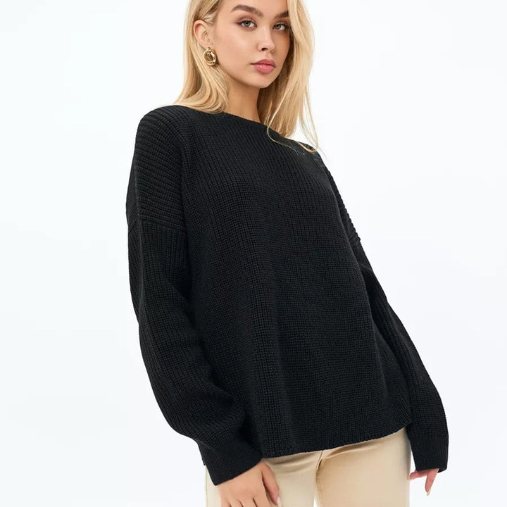 Dame Behagelig Strikpullover Stilla