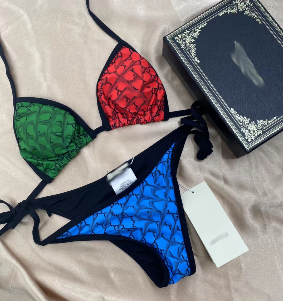 Dame bikini-sæt lavet af højkvalitets, farverigt mesh fra Stilla