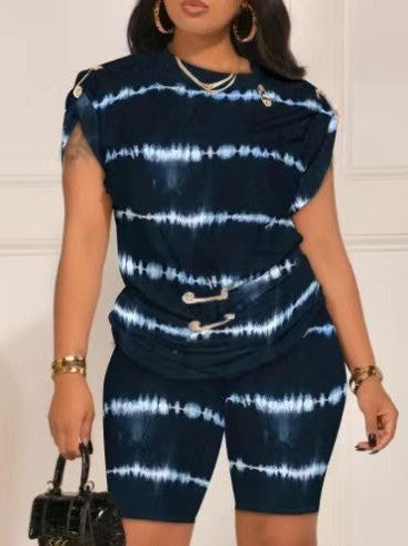 Dame Moderne top med kreative draperingsdetaljer Skovae