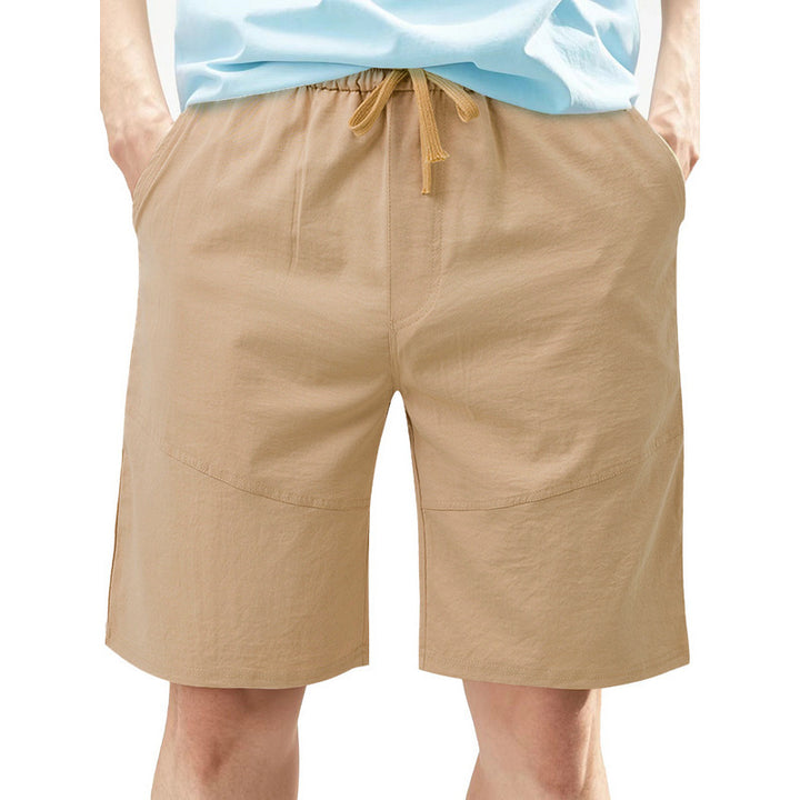 Herrer fritids-shorts med elastisk talje og sidelommer Stilla