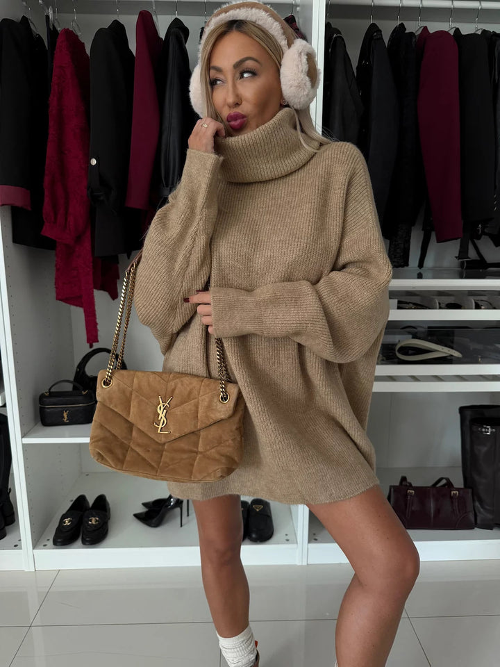 Dame hyggelig oversized pullover Stilla