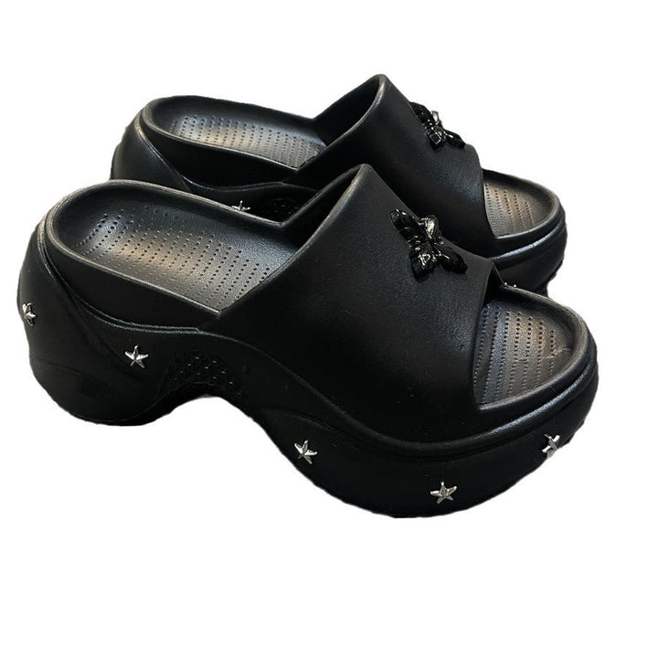 Damer Mode Clogs med pynt Stilla