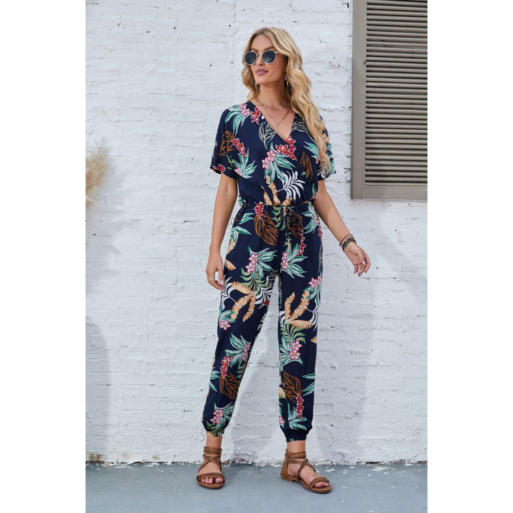 Dame Relaxed Fit Blomsterprint Overall Stilla