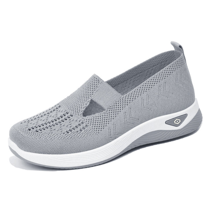 Dame Åndbare Slip-On Sneakers med fleksibel sål og elastisk overmateriale Stilla