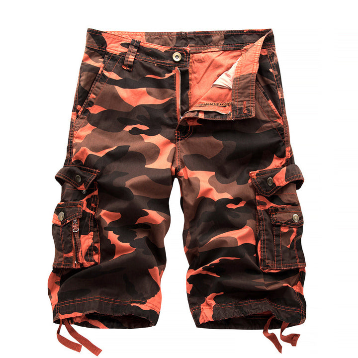 Herre Cargo-Shorts med utility-lommer og justerbar talje Stilla