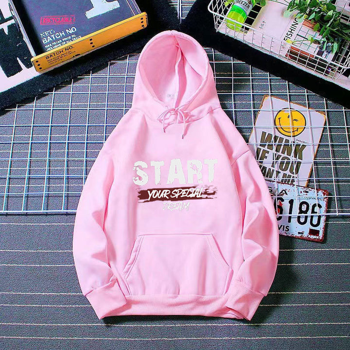 Kvindernes hoodie med motiverende skrift Skovae 1772612852