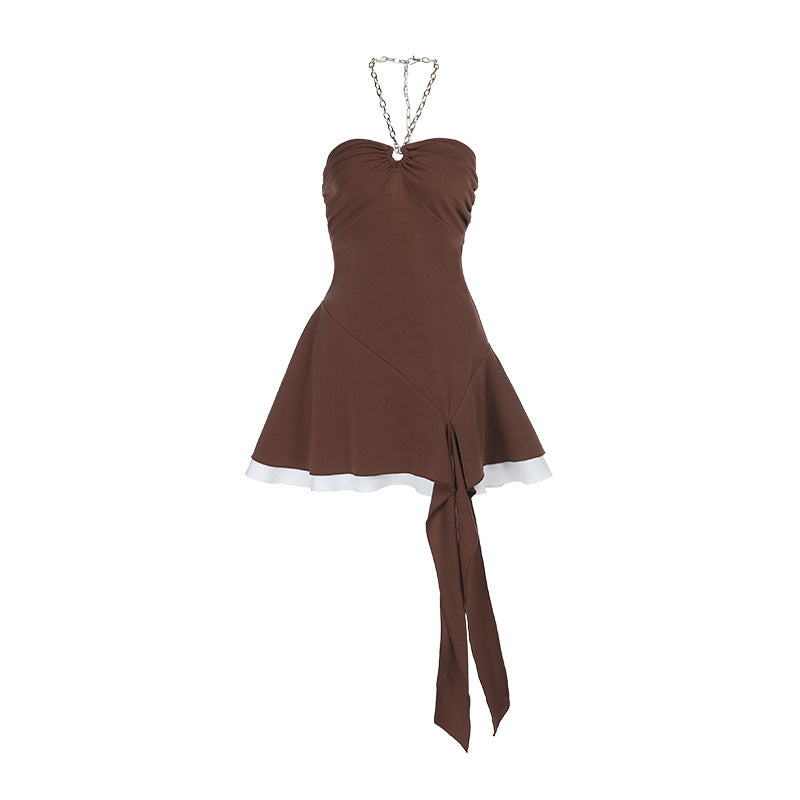 Dame strapless Fit-and-Flare Mini-Kjole Stilla