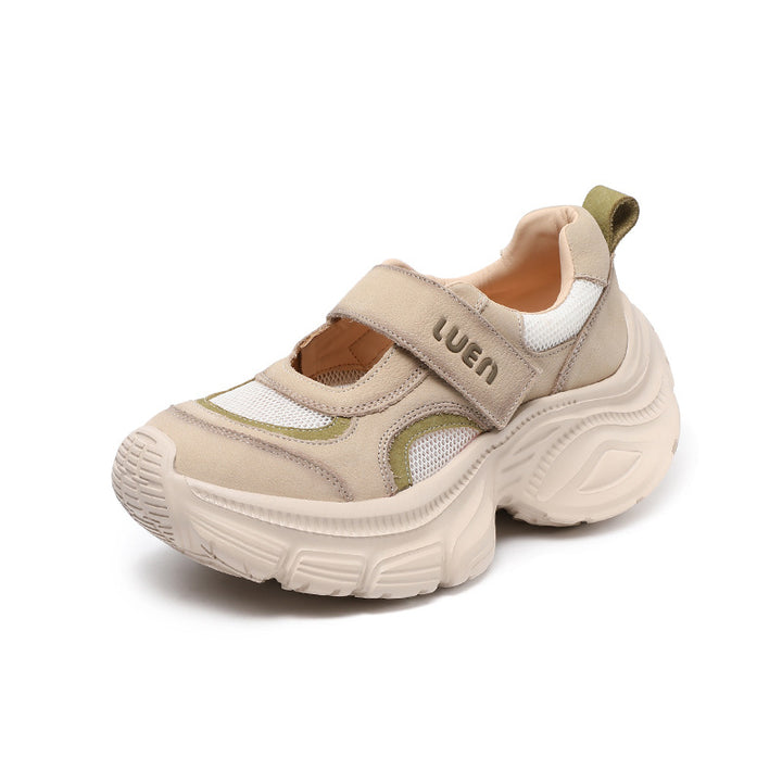 Dame Athletic Slip-On Sneakers med justerbar rem Stilla