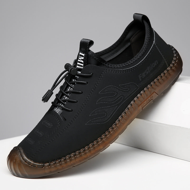 Herrer Komfortable Slip-On Sneakers med vandtæt overdel og skridsikker sål Stilla