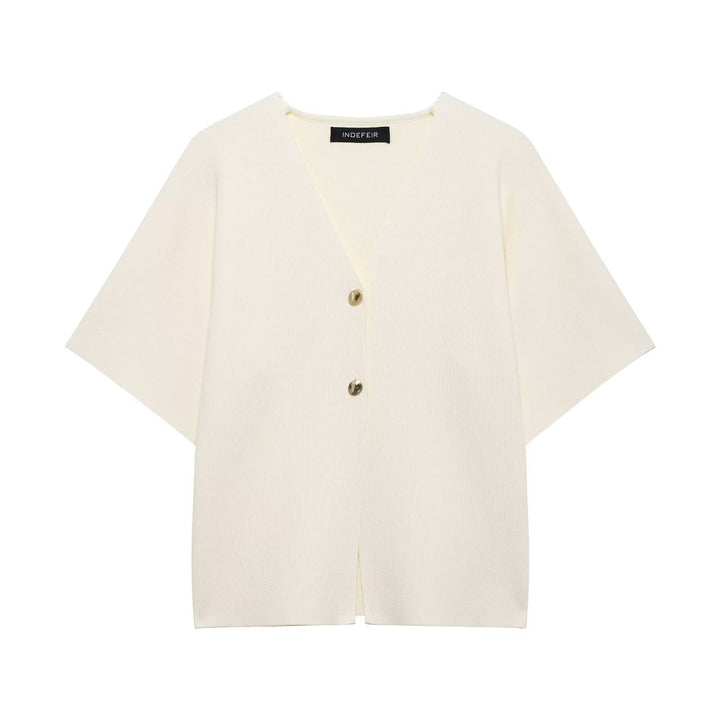 Femme Relaxed Fit Button-Up Bluse Stilla