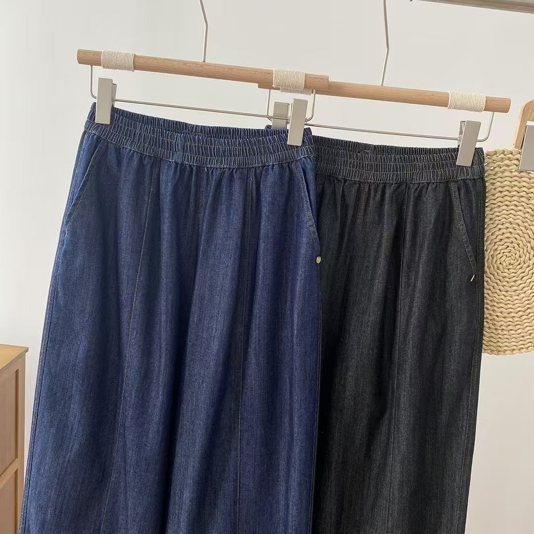 Femme Relaxed Fit Bred Denim Bukser Stilla