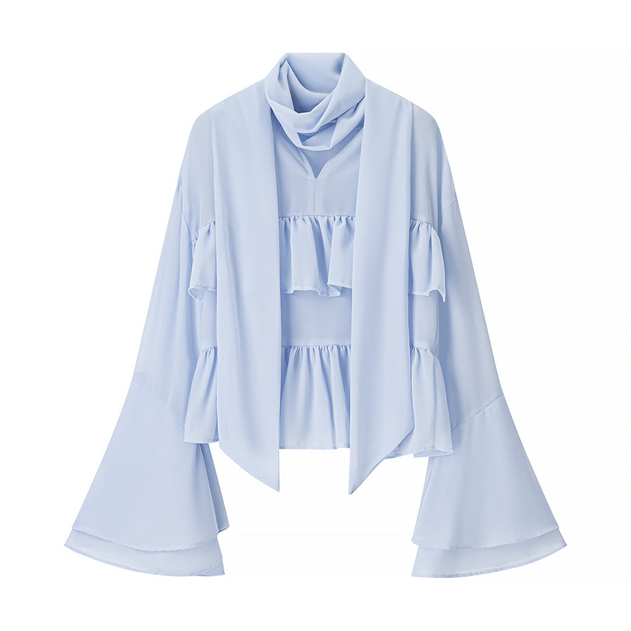 Dame Flared Sleeve Let Laget Jakke Stilla