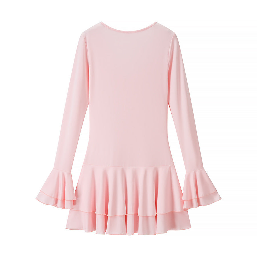 Femme udstillet flæsedress Stilla