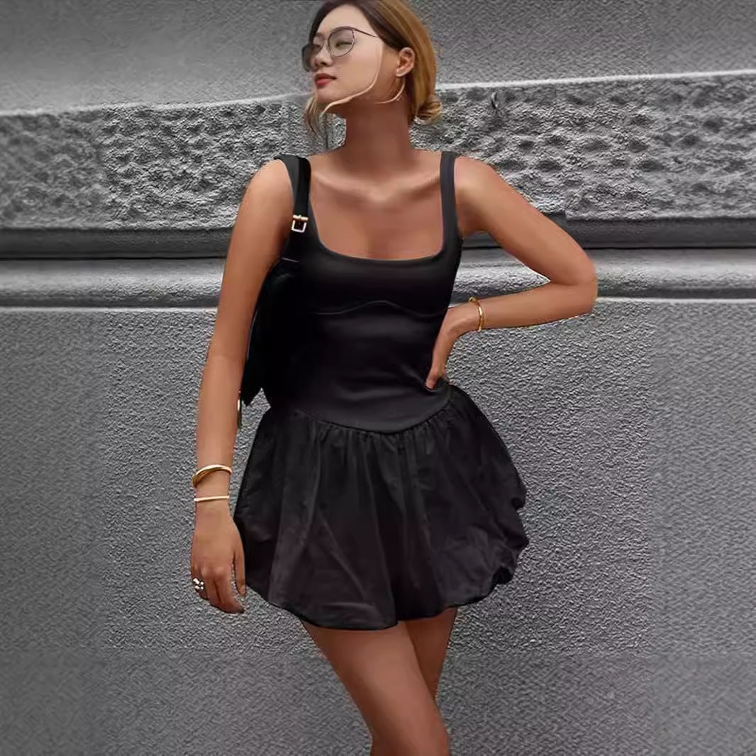 Femme Fit og Flare Mini Kjole Stilla