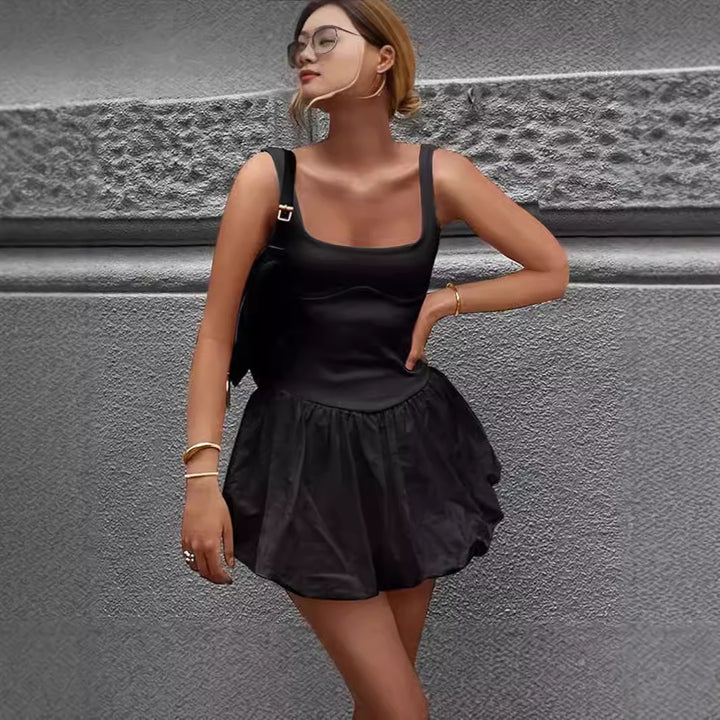 Femme Fit og Flare Mini Kjole Stilla