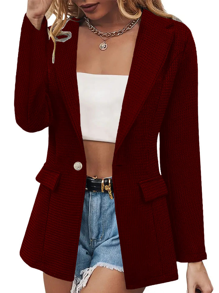 Dame elegant blazer med struktureret design Stilla