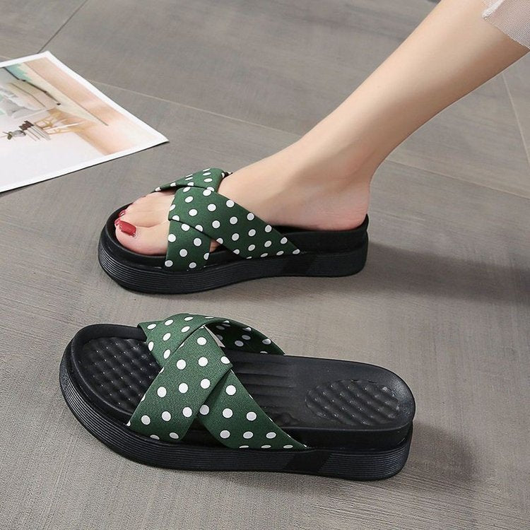 Dame Plateau-sandaler med trendy rem-design og moderne polstring Stilla