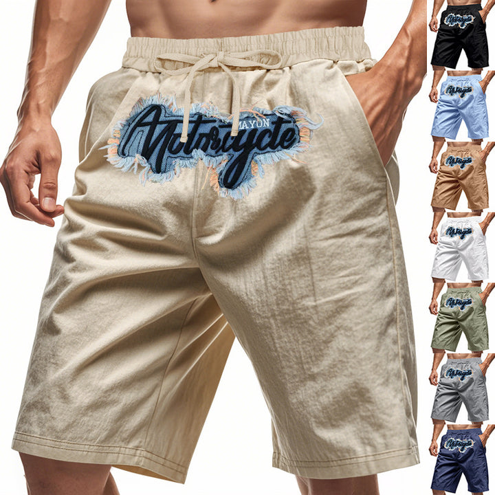 Herrer Behagelige fritids-badeshorts med justerbar talje og praktiske sidelommer Stilla