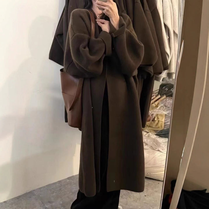 Kvinders elegante og varme oversized cardigan Stilla