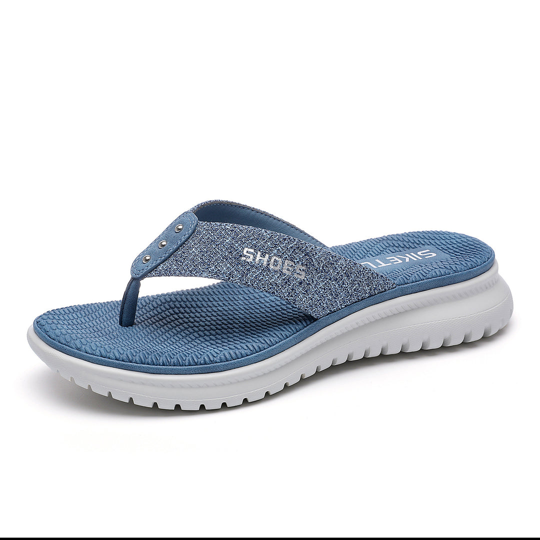 Dame Flip-Flops med skridsikker og stødabsorberende sål Stilla