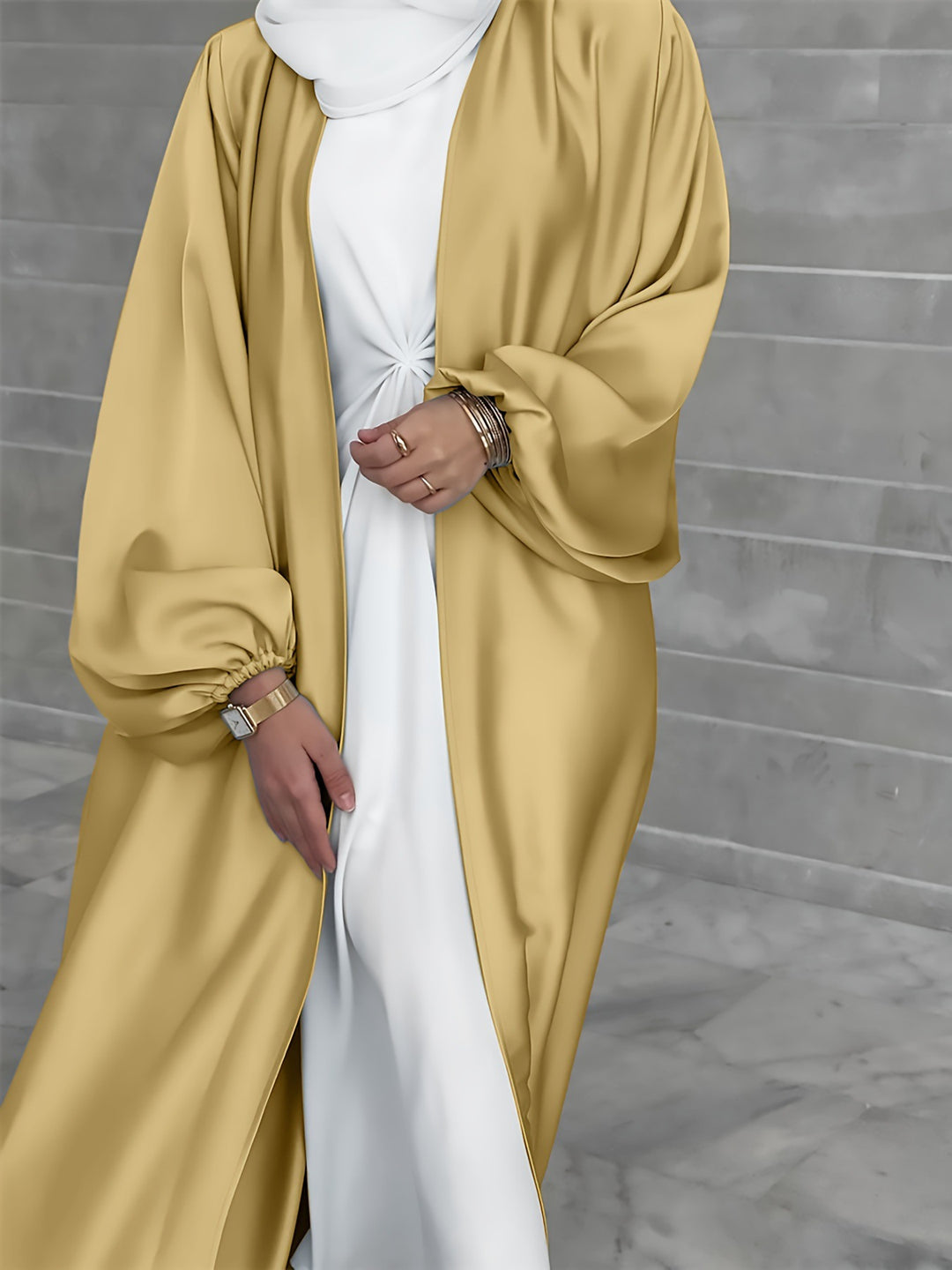 Dame elegant Kimono-Style overtræk Stilla