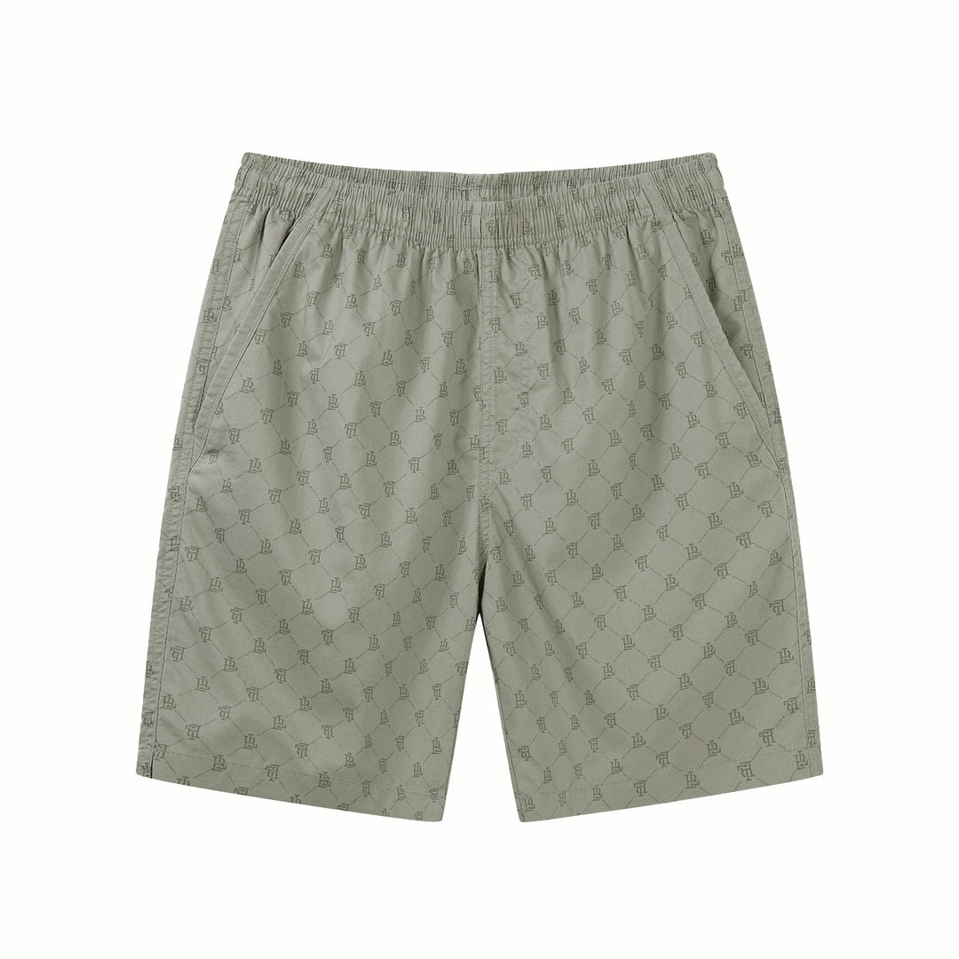 Dame afslappede shorts med elegant mønster Stilla