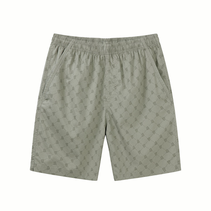 Dame afslappede shorts med elegant mønster Stilla