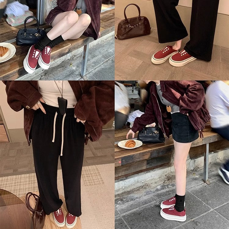 Dame Fritid High-Top Plateau Sneakers Stilla