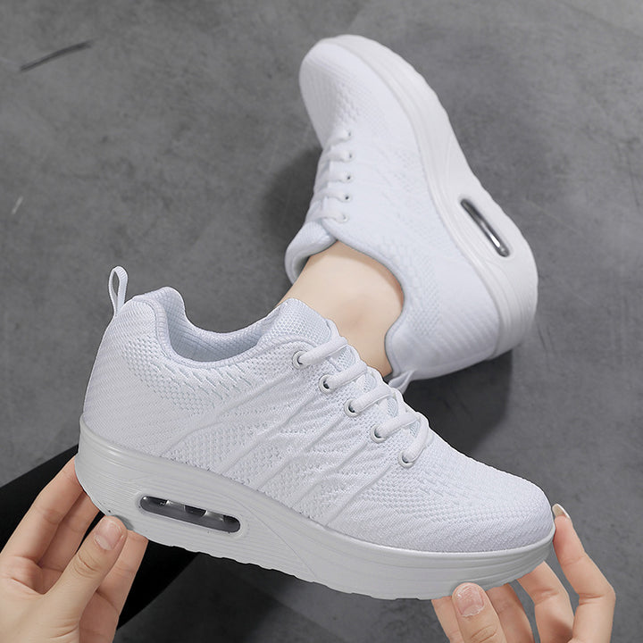Dame Let Strik Løb Sneakers med Luftpolster Understøttelse Stilla