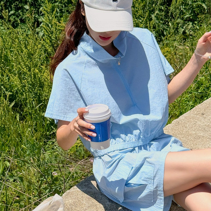 Kvinders sporty jumpsuit med praktische lommer Stilla