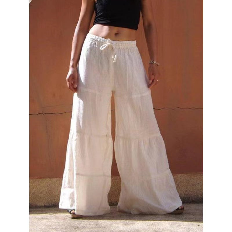 Dame Bred Culotte-Bukser i moderne look Stilla