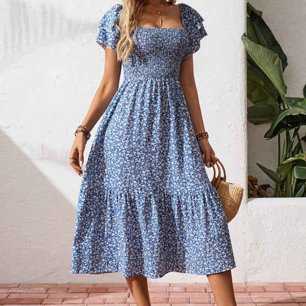Dame Bohemian Off-Shoulder Maxikjole Stilla