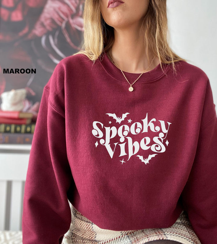 Kvinders sweatshirt med legende Halloween-design og komfortabel pasform Stilla