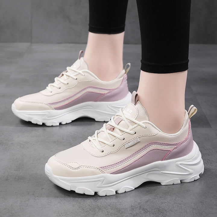 Herrer Trendy Fritid Læder Sneakers med Stødabsorberingsteknologi Stilla