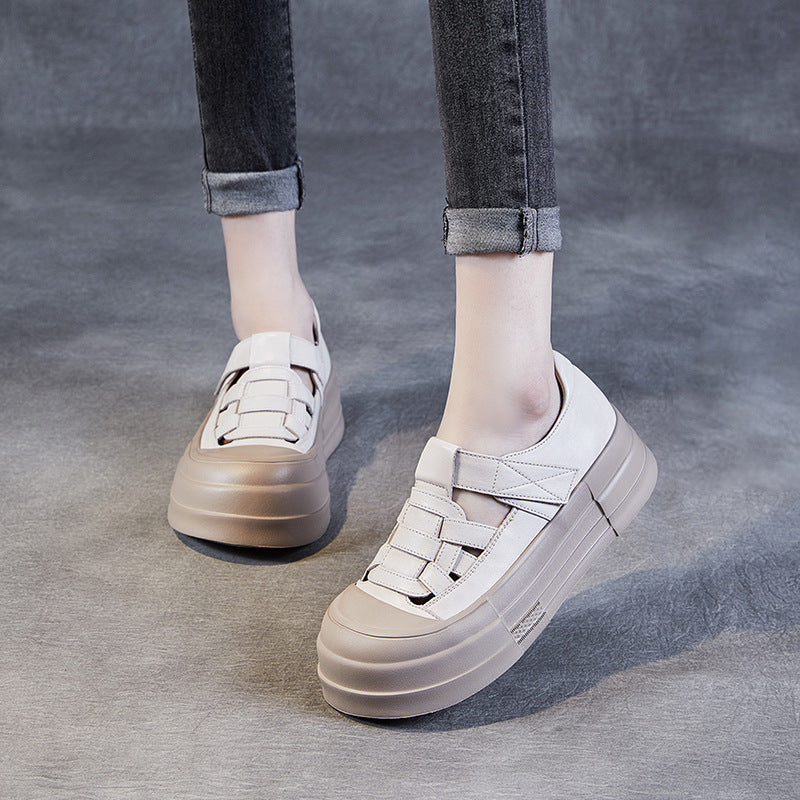 Dame Chunky Platform Slide Sneakers Stilla