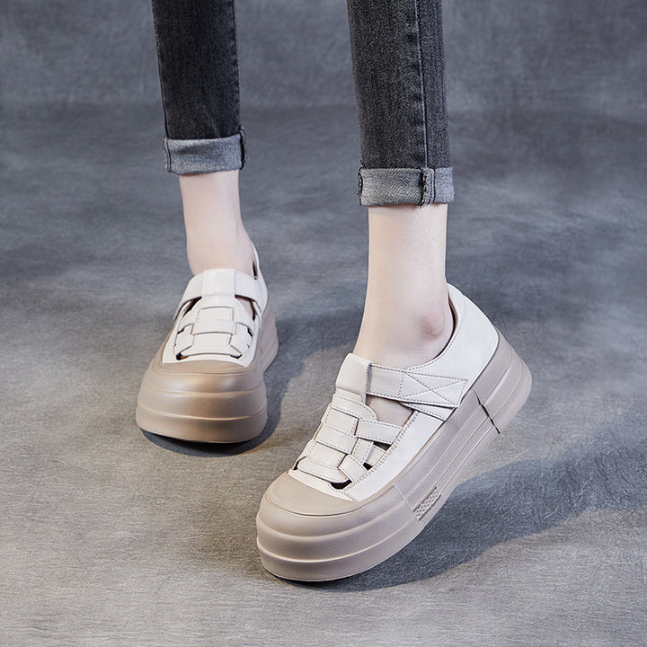 Dame Chunky Platform Slide Sneakers Stilla