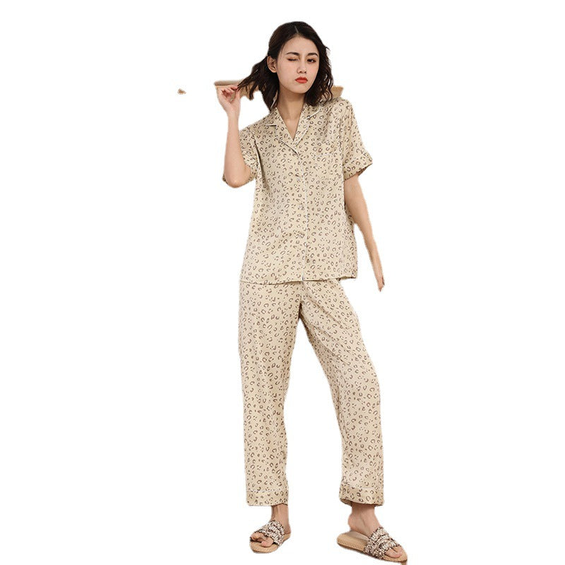 Dame dyremønster pyjamassæt Stilla