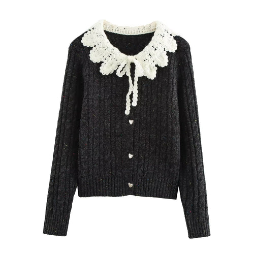 Stilla | Cozy Forår Efterår Strik Cardigan Frakke