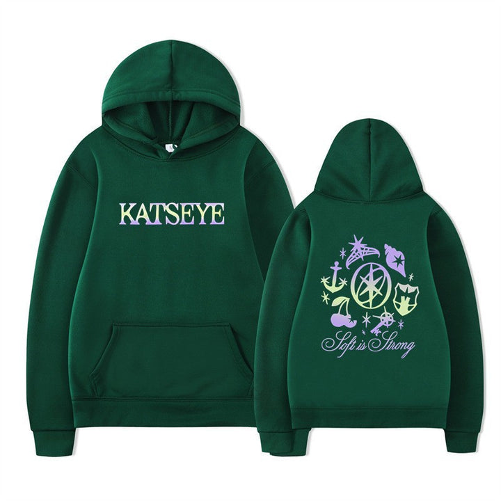 Dame Hoodie med Kreativ Grafisk Skovae