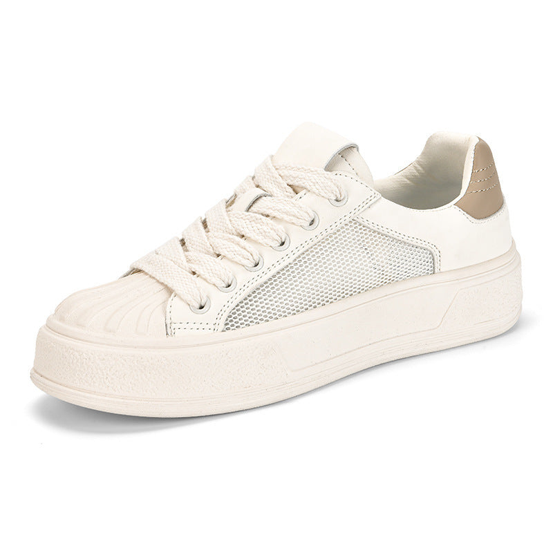 Dame High-Top Sport Sneakers med åndbare mesh-paneler og polstret fodseng Stilla
