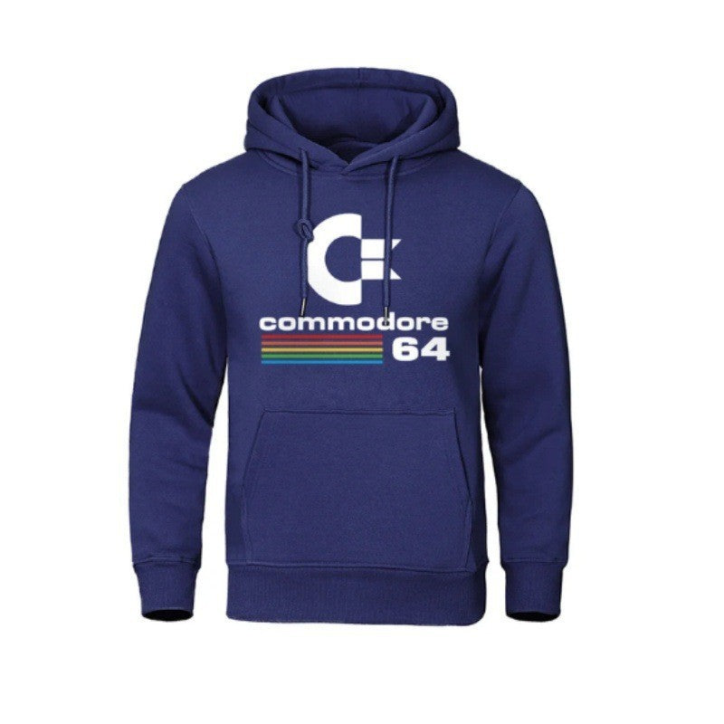 Kvinders hoodie med retro computer motiv Skovae