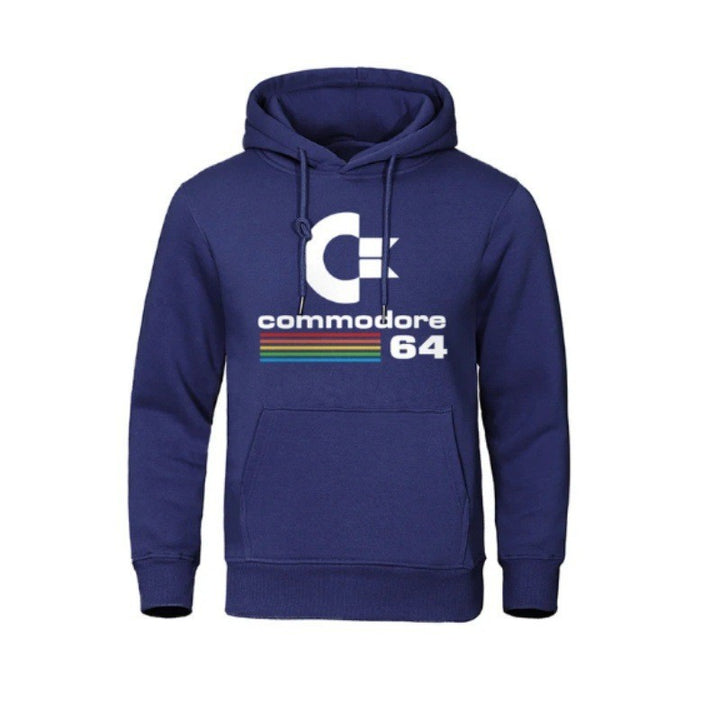 Kvinders hoodie med retro computer motiv Skovae